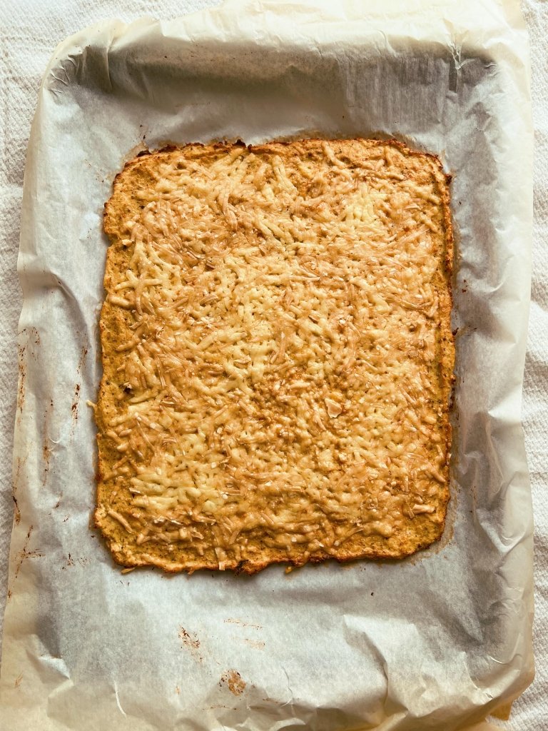 cheesy cauliflower breadsticks (grain free)