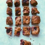 peanut butter & jam blondies grain free