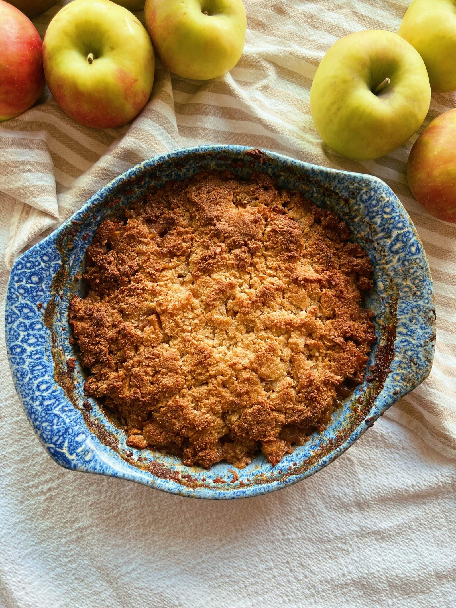 grain free apple crisp