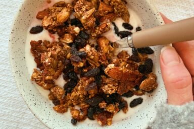 cinnamon raisin granola (grain free)