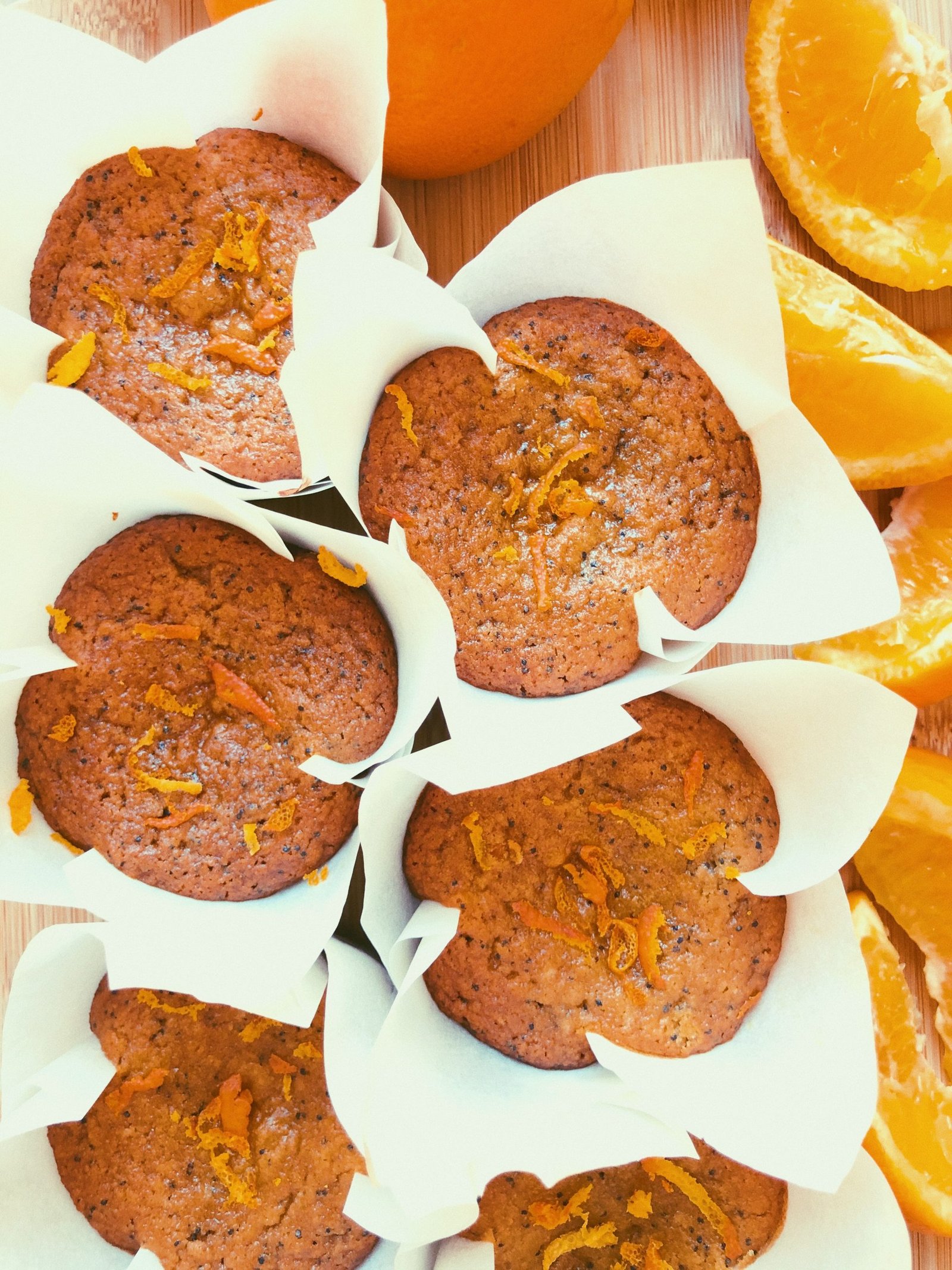 grain free orange poppyseed muffins