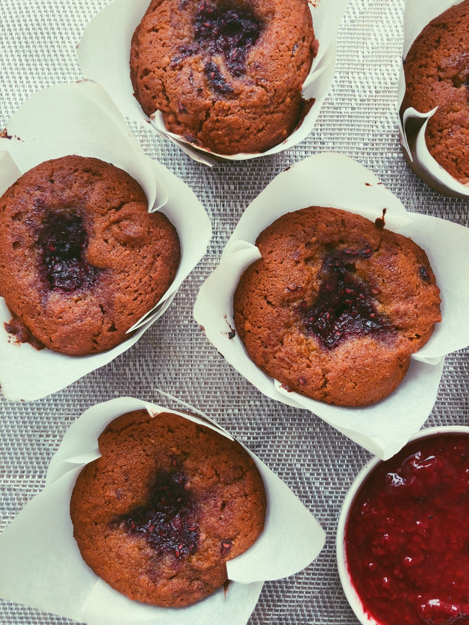 peanut butter and jam muffins, grain free, scd diet