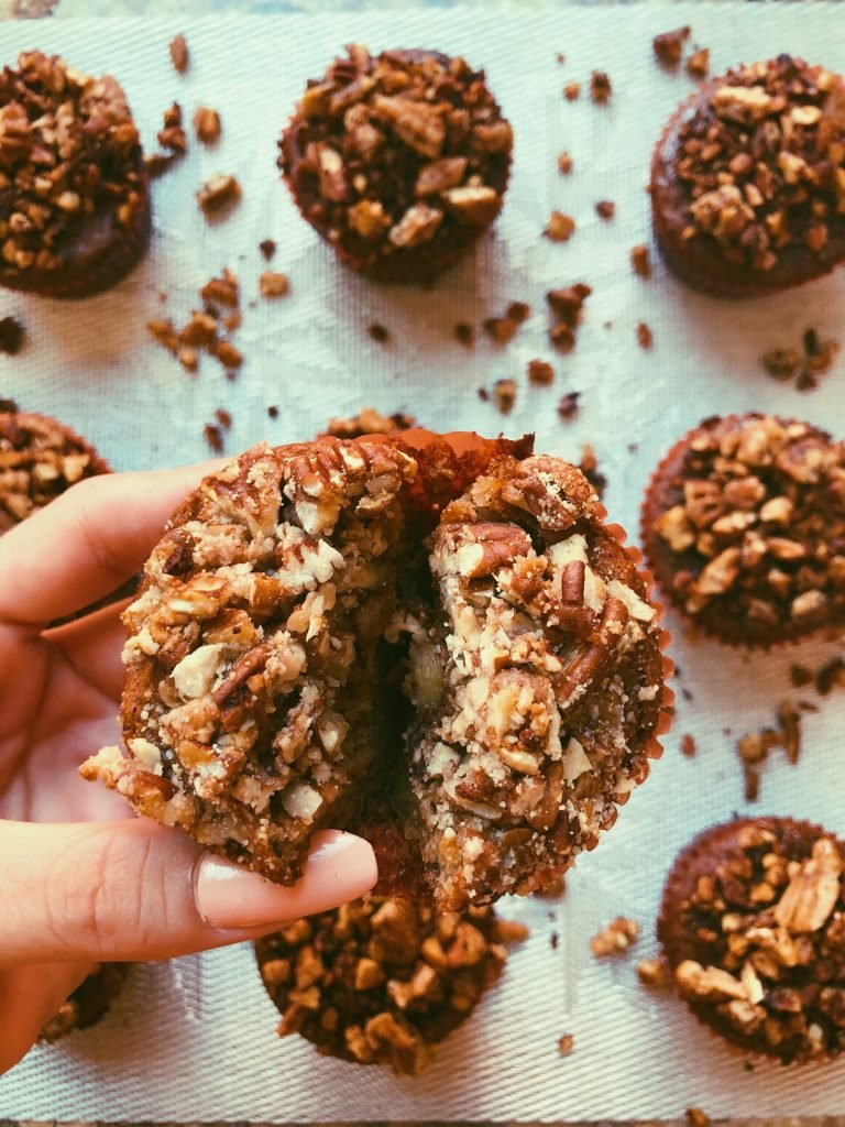 pecan pie muffins (grain free, gluten free)