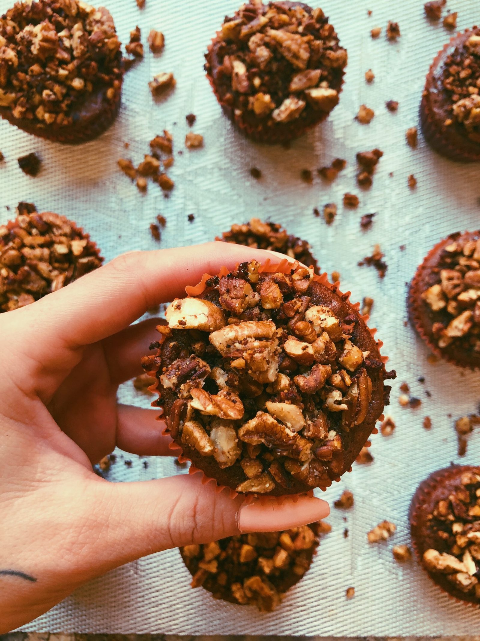 pecan pie muffins (grain free, gluten free)