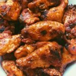 easy& healthy bbq chicken wings