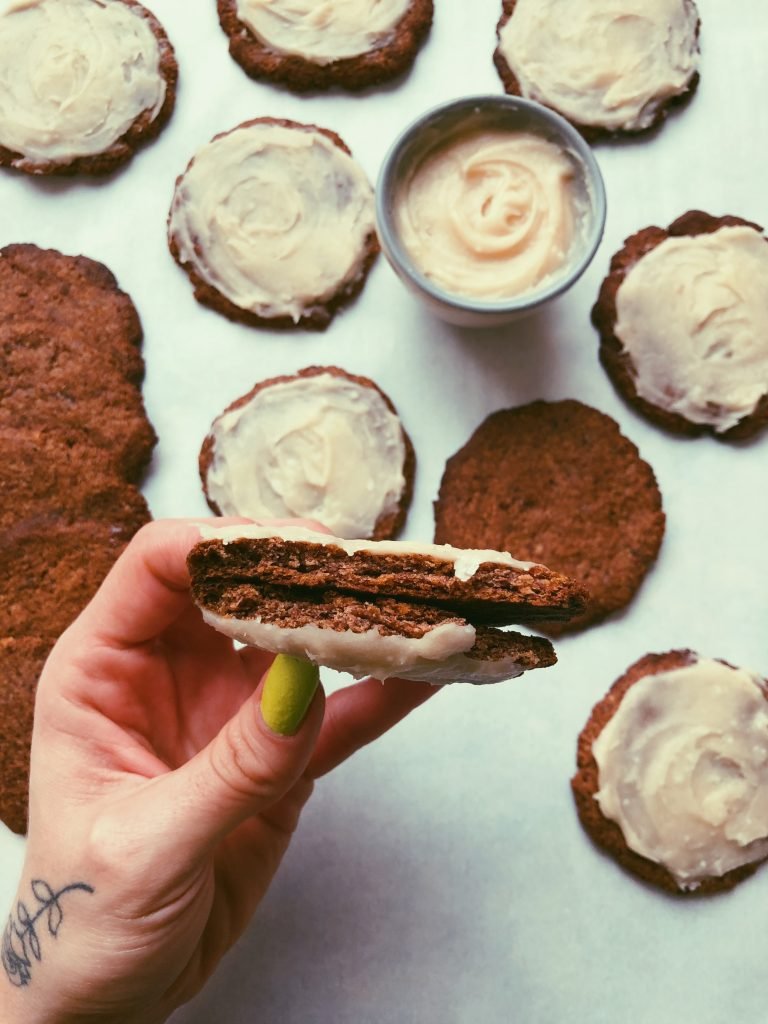 grain free scd diet chocolate cookies with icing