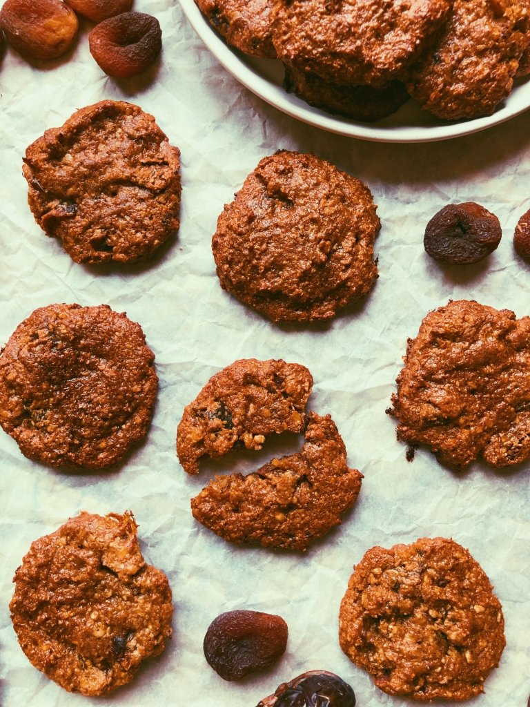 apricot date cookies grain free, scd diet
