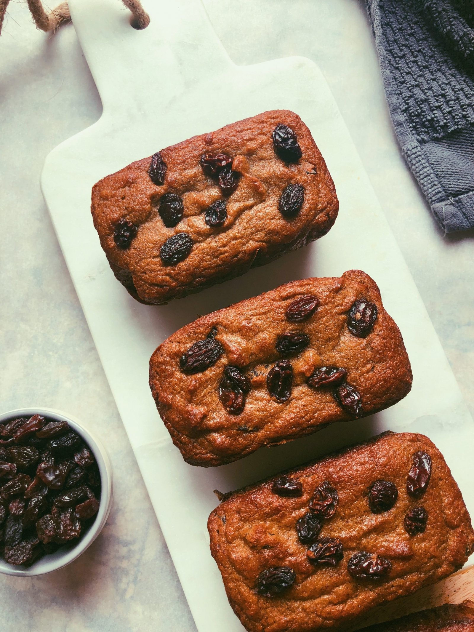 mini banana raisin bread (grain free, refined sugar free, scd diet)