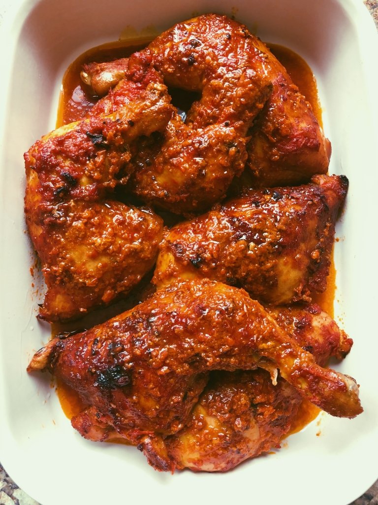 roasted sweet red pepper marinade