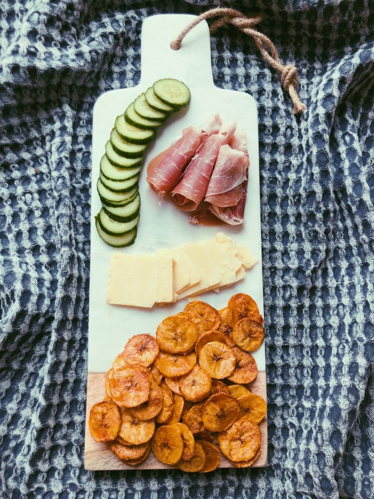 homemade plantain chips