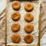 grain free peanut butter cookie