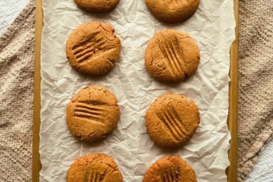 grain free peanut butter cookie