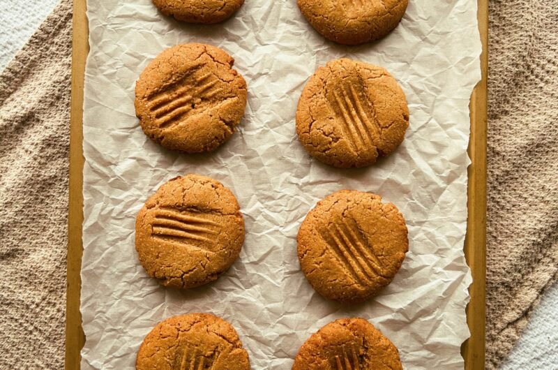 grain free peanut butter cookie