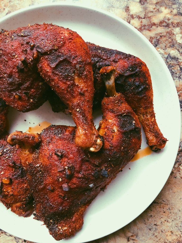 garlic honey mustard chicken legs