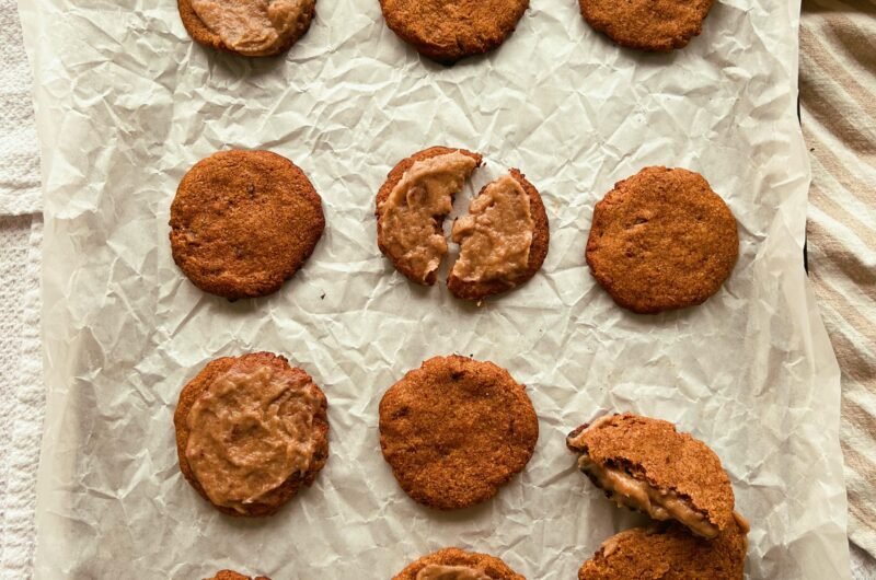 "sugar pie" cookies (grain free & refined sugar free)