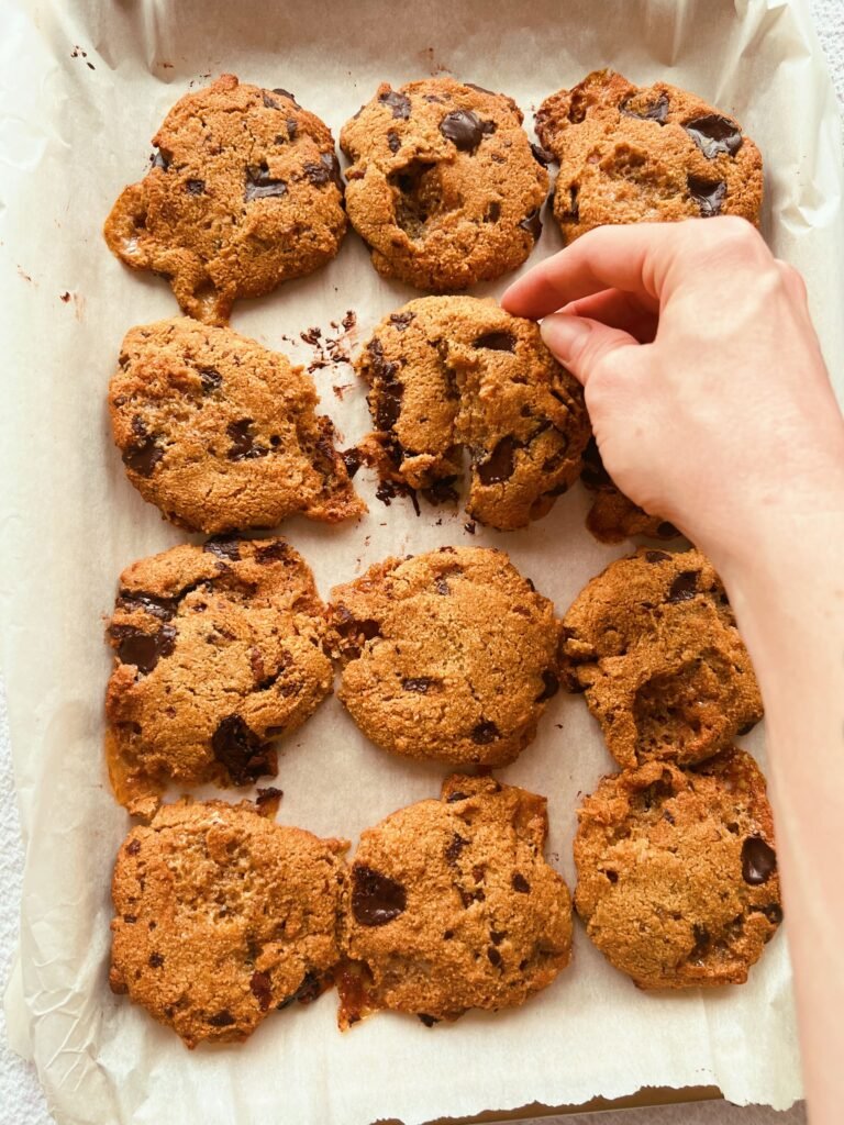 grain free chunky rocky road cookies