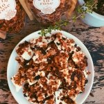 frozen yogurt & granola bark