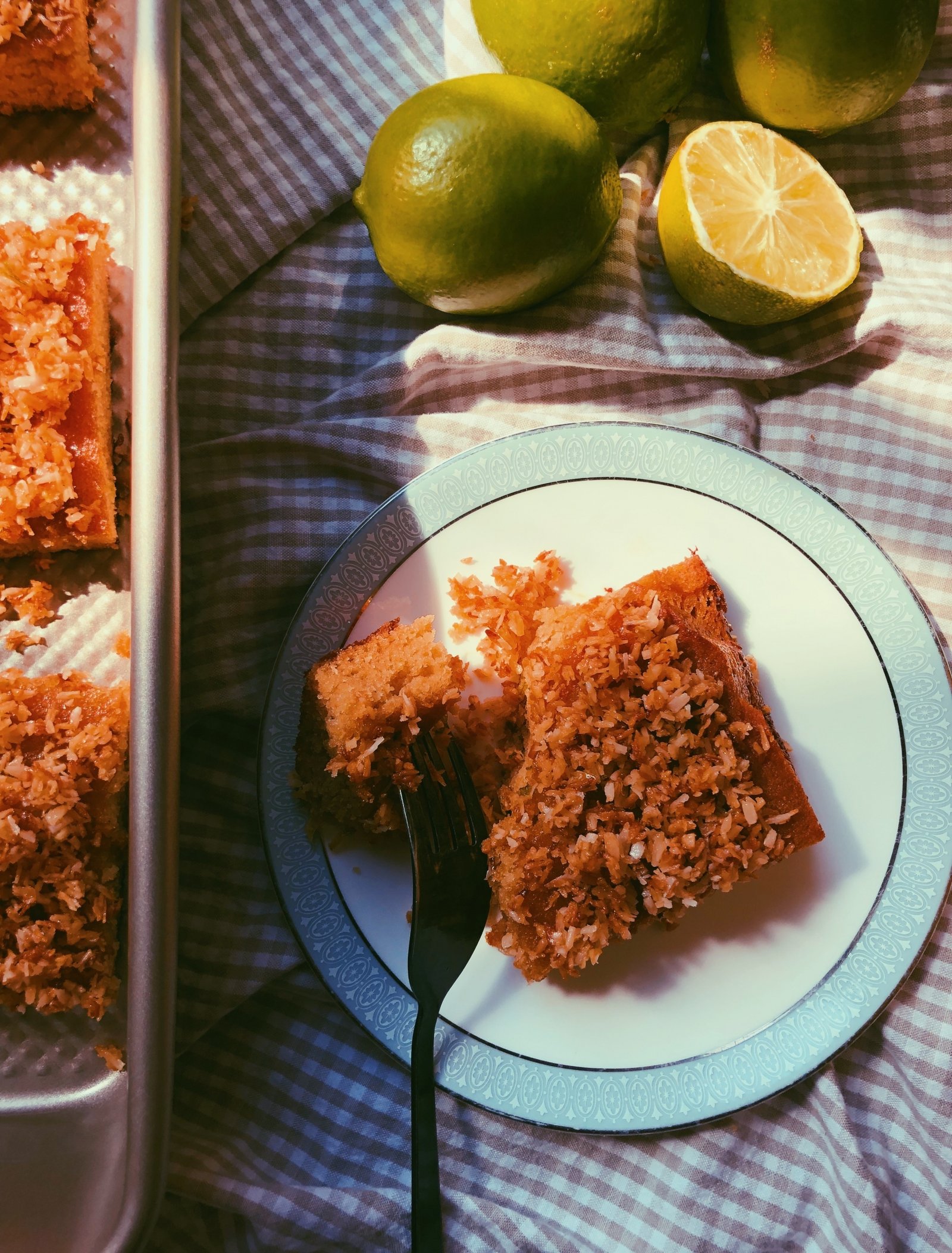 key lime coconut cake
