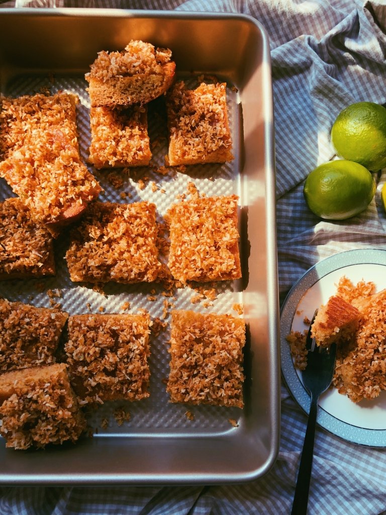 key lime coconut cake grain free, scd diet
