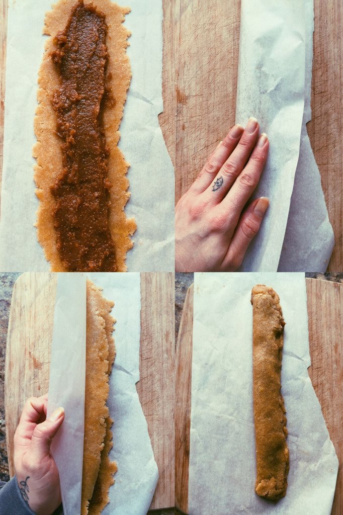 homemade fig newton cookies, grain free, scd diet