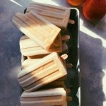 peaches n cream popsicles (refined sugar free, scd diet)
