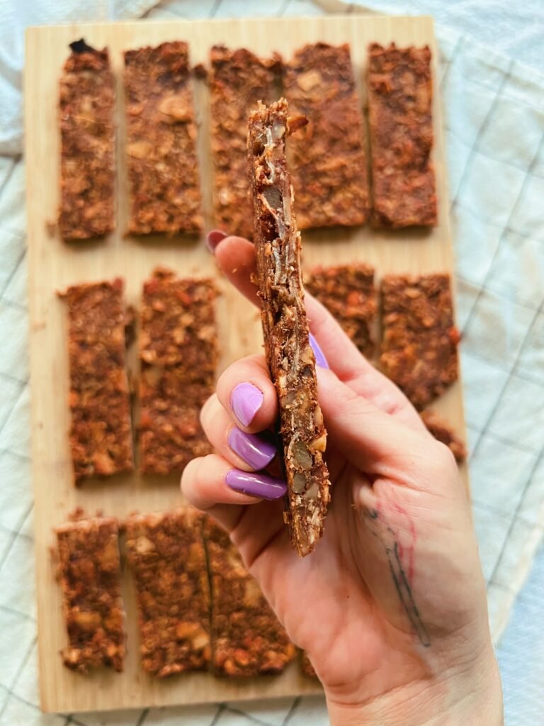 grain free apple cinnamon granola bars (scd diet)