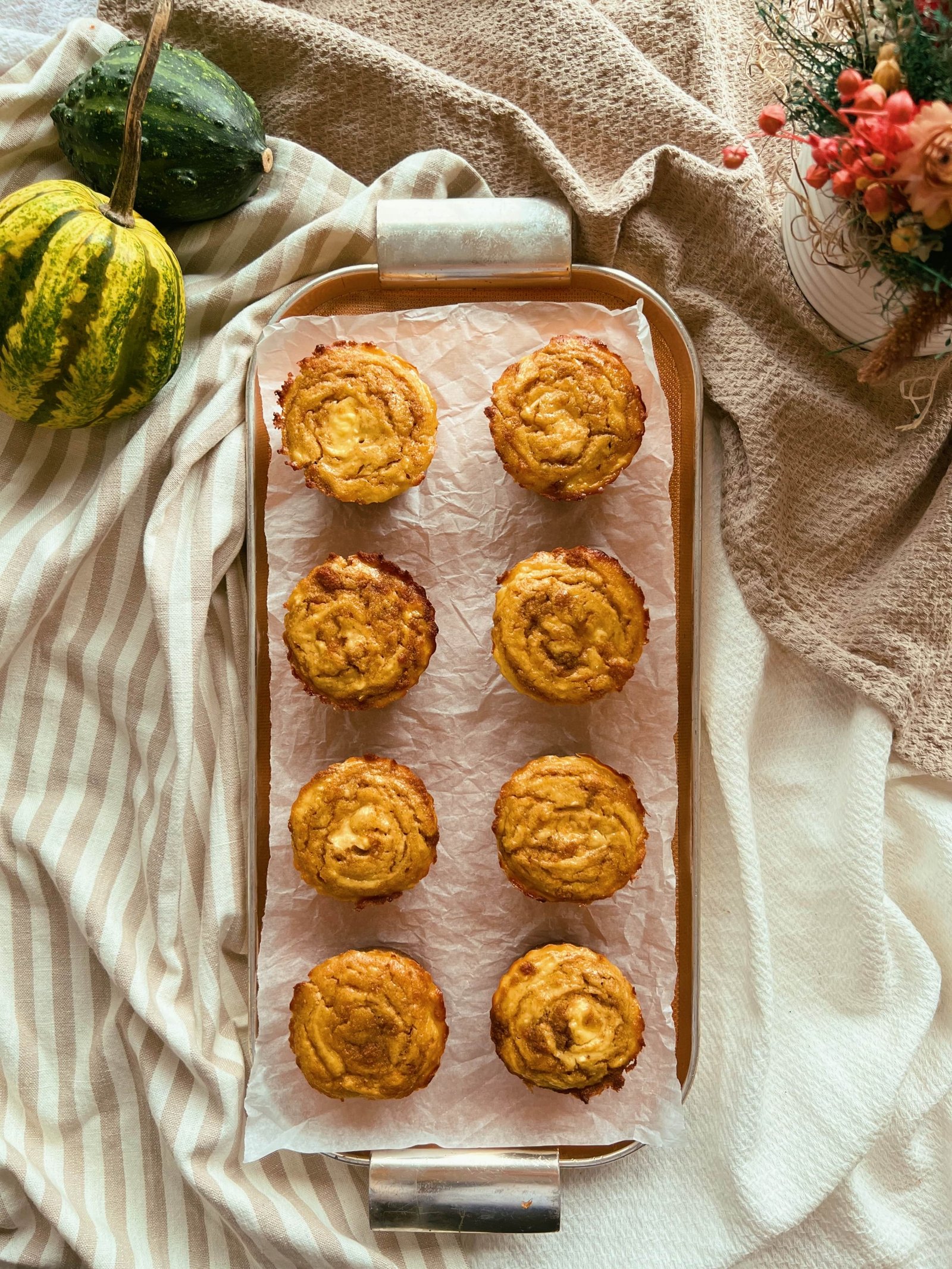 pumpkin cheesecake swirl cupcakes scd diet grain free