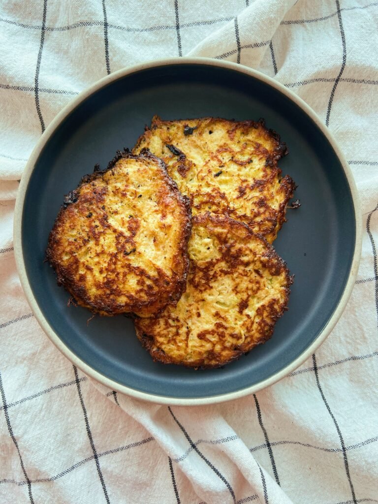 zucchini fritters (grain free)