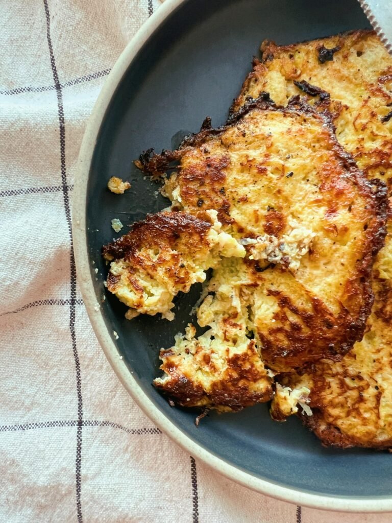 zucchini fritters (grain free)