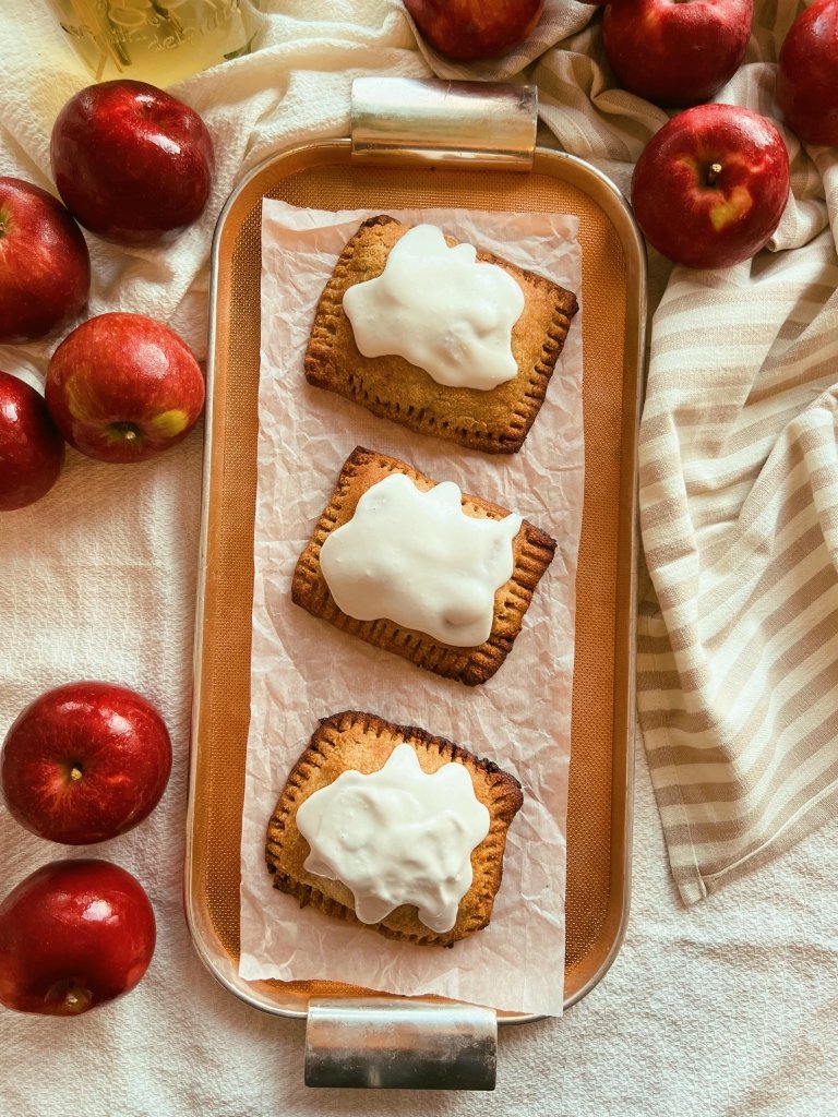 homemade grain free apple cinnamon pop tarts