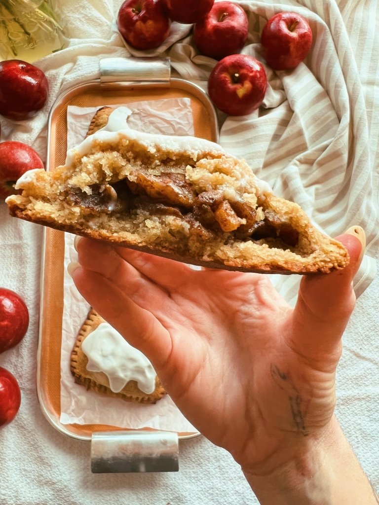 homemade grain free apple cinnamon pop tarts