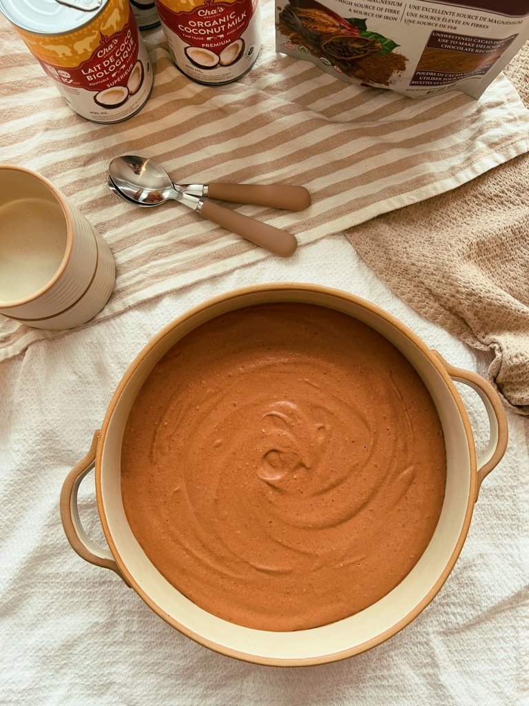 dairy free cacao mousse