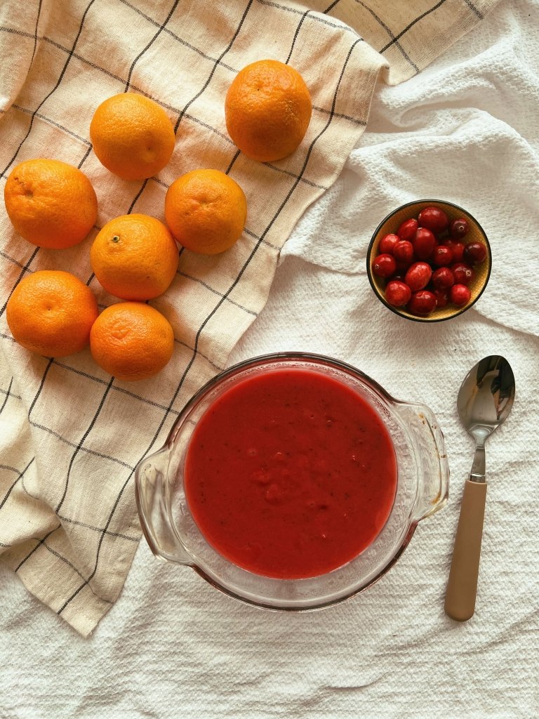 cranberry clementine curd (grain free, refined sugar free, scd diet)