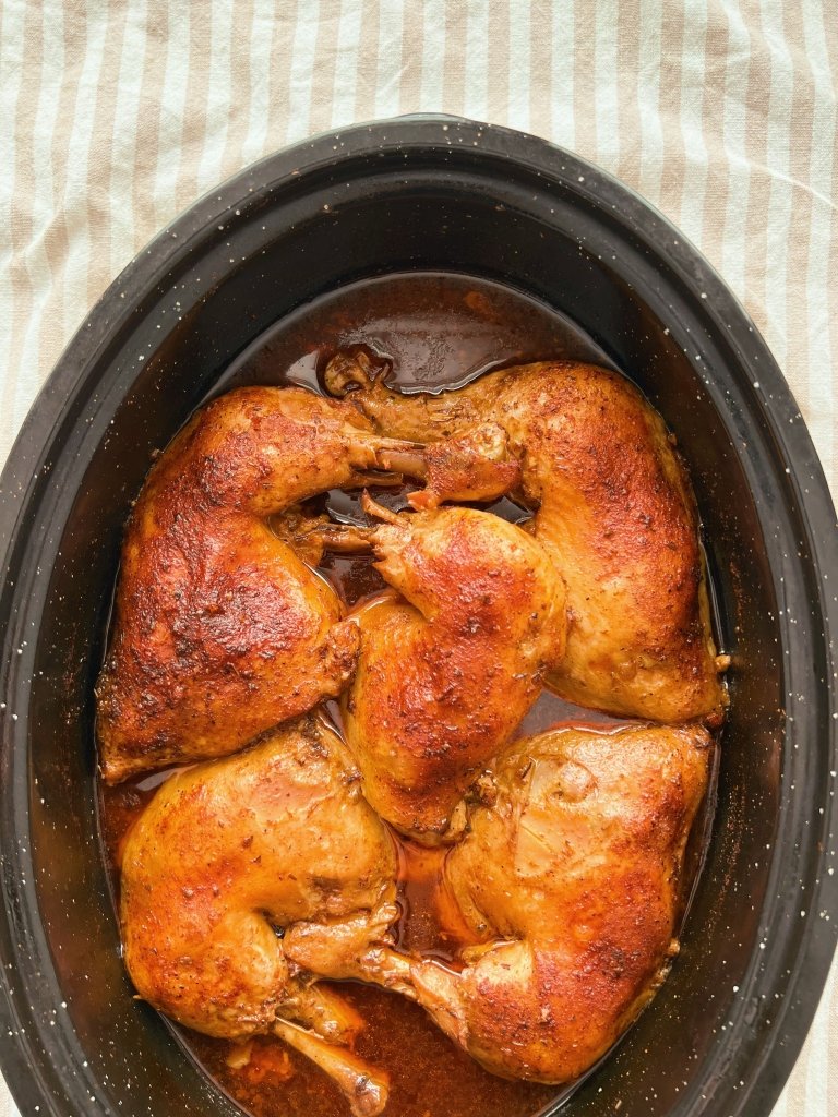 slow cooked and tender chicken legs (scd diet)