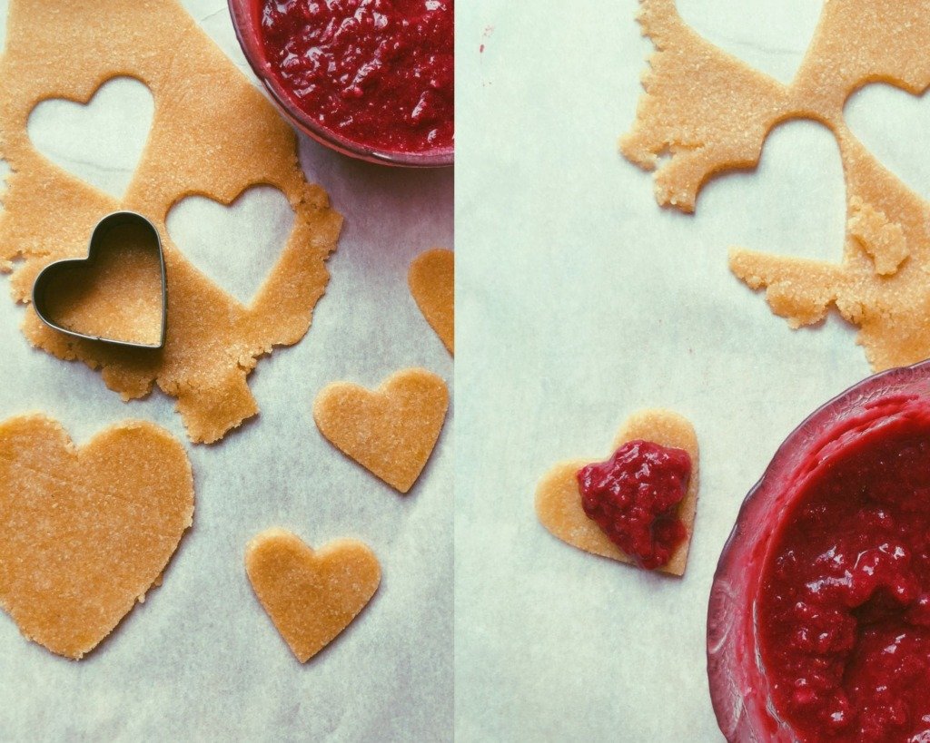 raspberry jam sandwich cookies (grain free, scd)