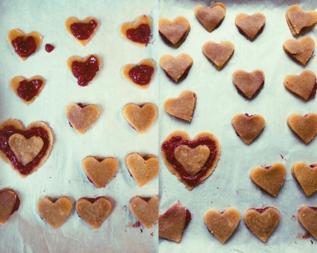 raspberry jam sandwich cookies (grain free, scd)