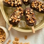 peanut butter chocolate covered ice cream bar