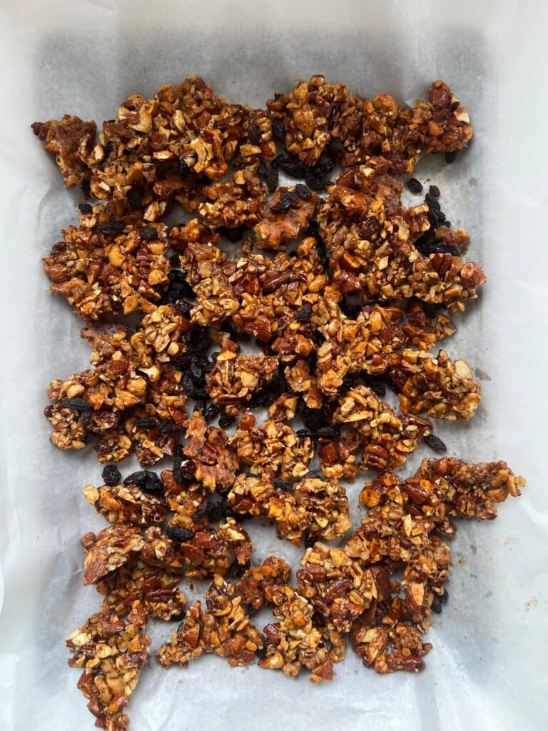grain free granola (the easiest & most delicious)
