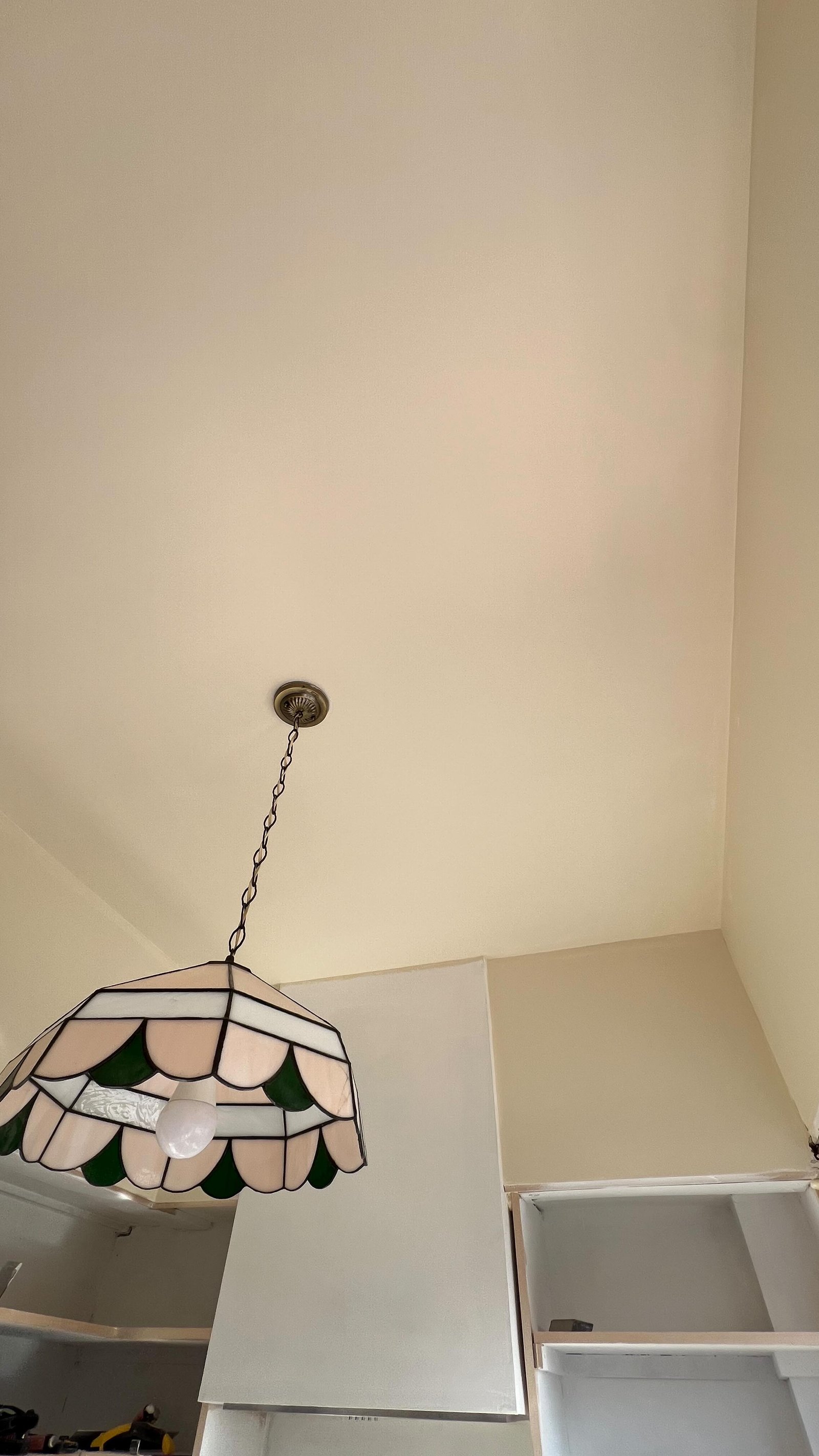 colour drenching a small kitchen and i already love it 😙the colour is radiant dream by sherwin williams and i thought it might be too yellow at first but it’s so warm and cozy and with all the sunlight we get in the kitchen it’s gunna look beautiful 😌🌞 colour drenching yay or nay??

#colourdrenching #smallkitchenrenovation #smallkitchen #ushapekitchen #kitchenrenovation