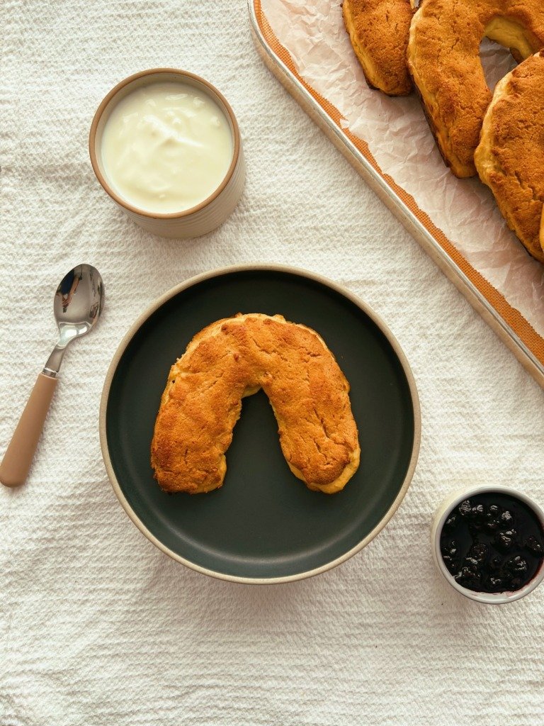 homemade grain free cheese bagelach