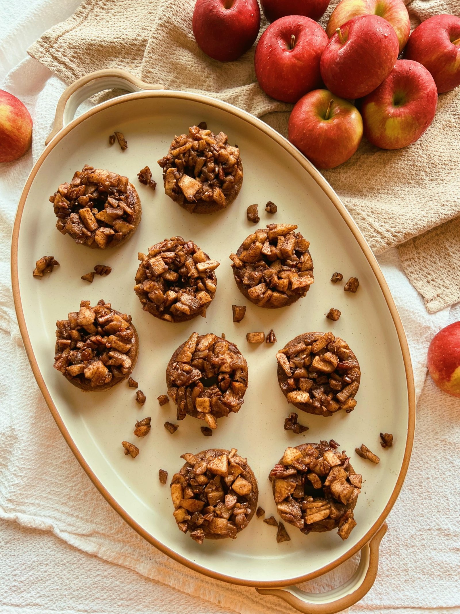 grain free apple pie donuts