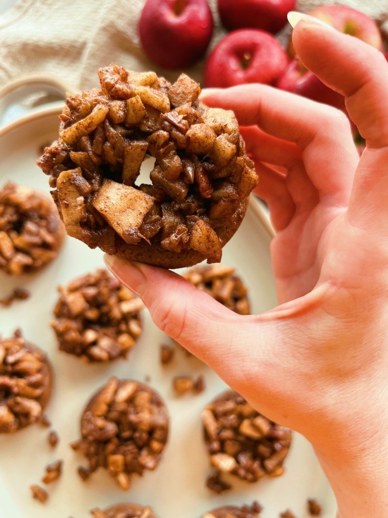 grain free apple pie donuts