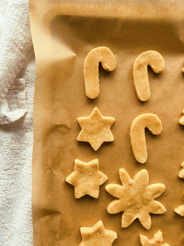 grain free shortbread cookies