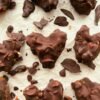 heart shaped medjool date peanut butter cups