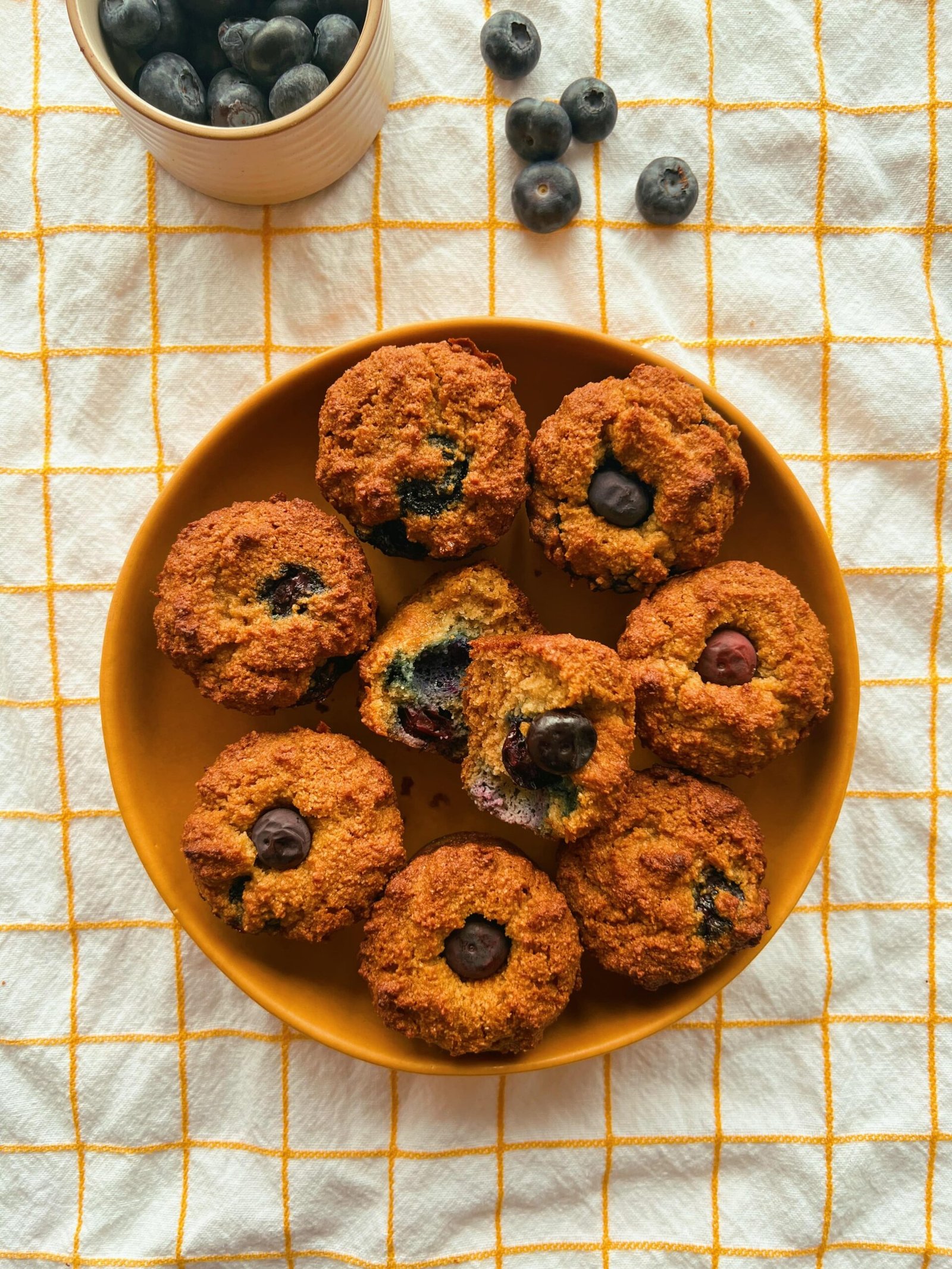 classic blueberry muffins (grain free, scd diet)