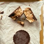 chocolate banana peanut butter ice cream cups