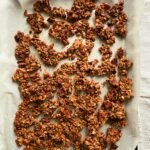 sweet & salty pistachio pecan granola (grain free & refined sugar free)
