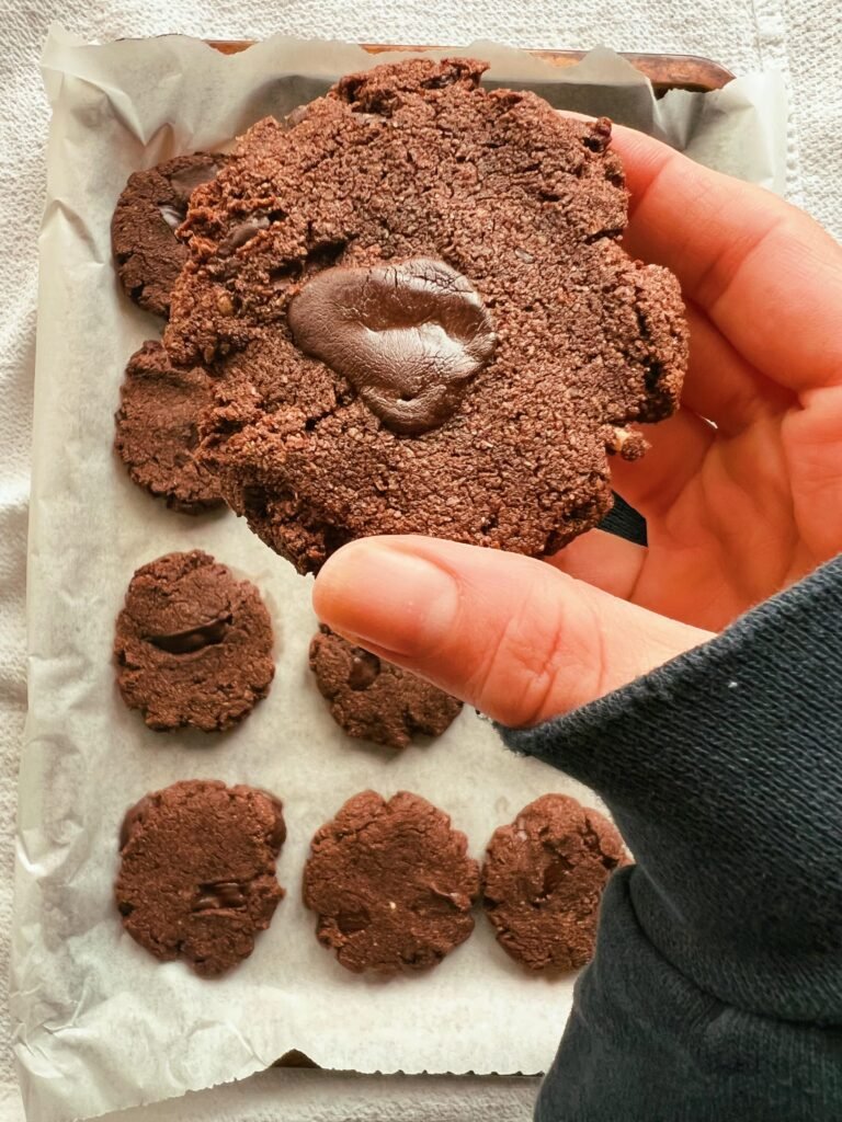 double chocolate brownie cookies