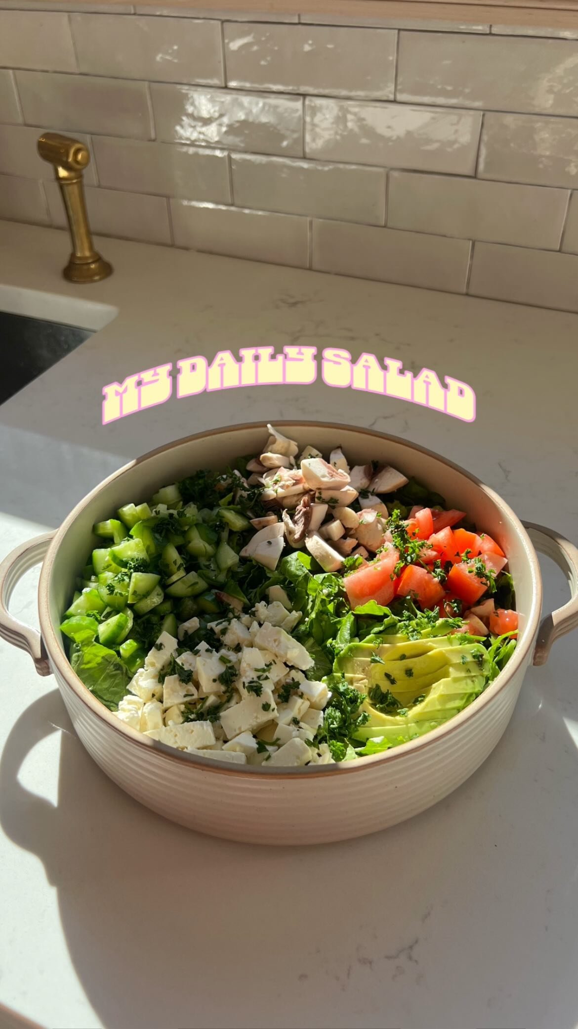 my daily salad episode 35 | 🥗 

my daily salad • salad ideas • big salad • healthy eating • whole foods •